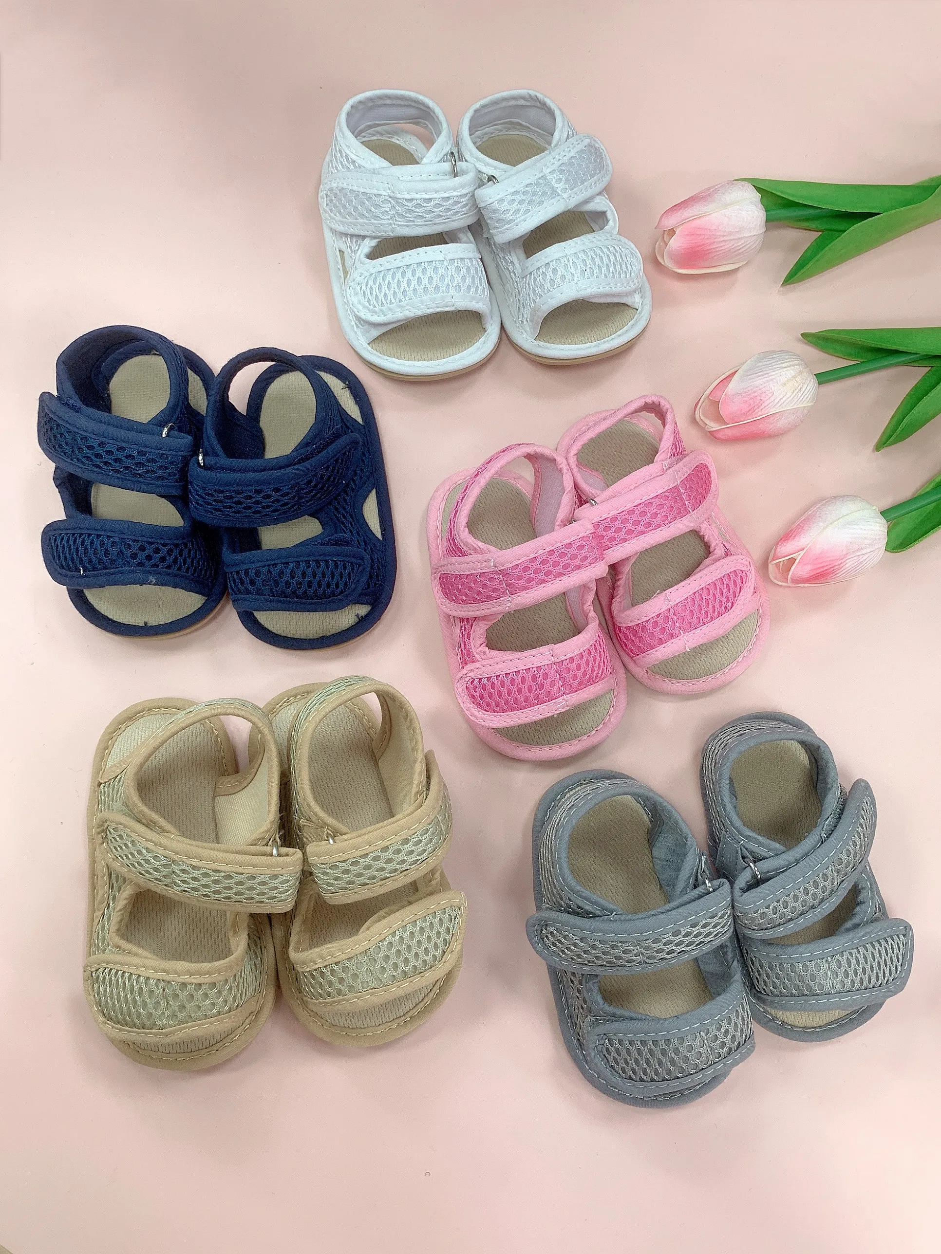 Summer Baby Sandal: Mesh Breathable Soft Sole Non-slip Walking Shoes 7 Summer Baby
  Sandal: Mesh Breathable Soft Sole Non-slip Walking Shoes - Image 7