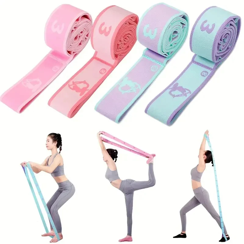 Resistance
  Band Yoga Belt: Latin Training Elastic Bands for Dance & Pilates