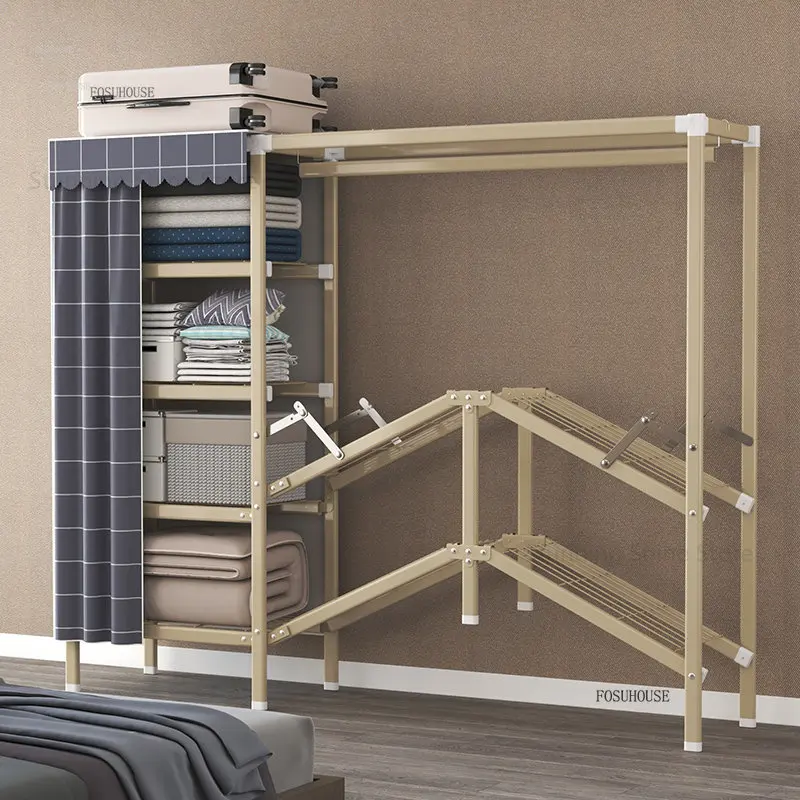 Simple Folding Wardrobe: Bedroom Closet
  & Creative Storage Cabinet