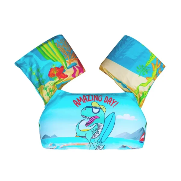 Baby Float
  Arm Sleeve: Safety Life Jacket Buoyancy Vest Swimming Equipment - Image 4