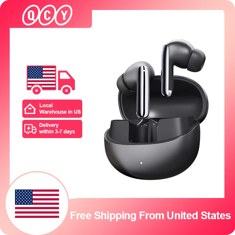QCY MeloBuds Pro: Hybrid ANC, Bluetooth
  5.3, LDAC, 6-Mic Headphones
