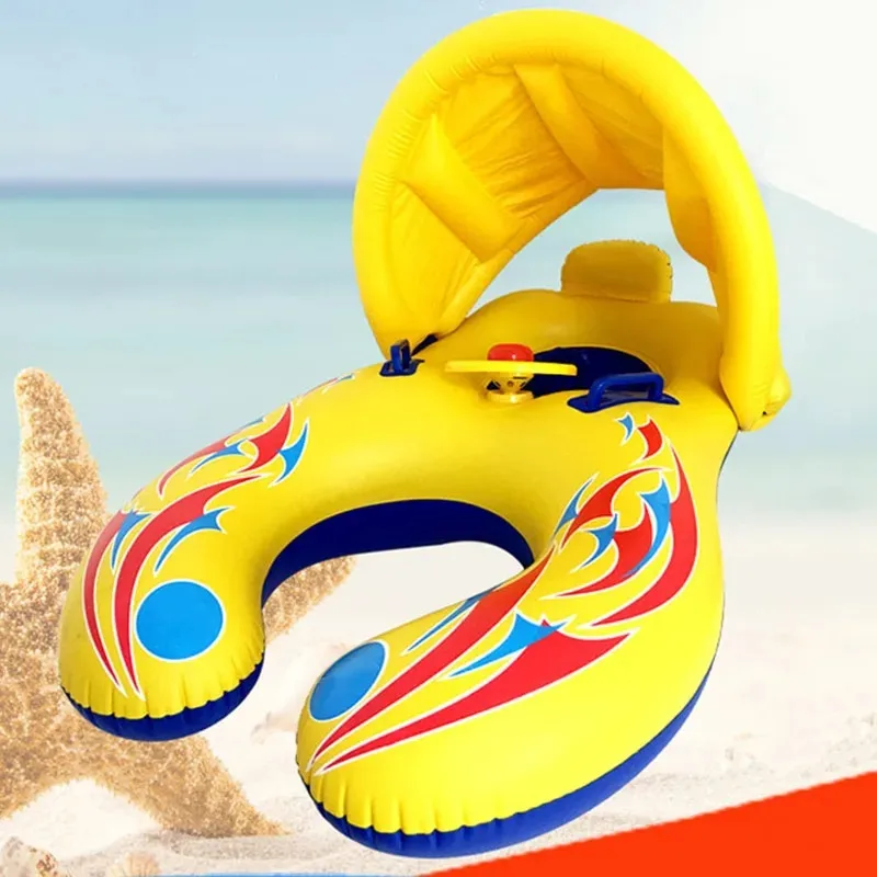 Portable Children Swim Circle: Safety Swimming Inflatable Toys w/ Sun Shade 4 Portable
  Children Swim Circle: Safety Swimming Inflatable Toys w/ Sun Shade - Image 4