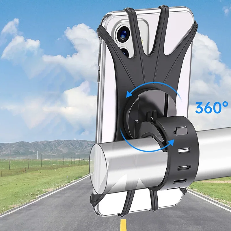 Bike Phone Holder: Bicycle & Motorcycle Stand for iPhone/Samsung/Xiaomi 3 Bike Phone Holder: Bicycle &
  Motorcycle Stand for iPhone/Samsung/Xiaomi - Image 3