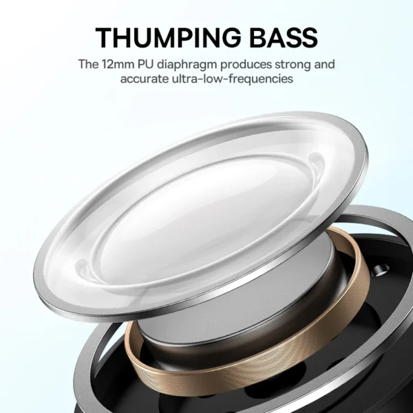 Baseus Bowie E19: Bluetooth 5.3, Big
  Bass 12mm Drivers, IPX5 Waterproof - Image 2