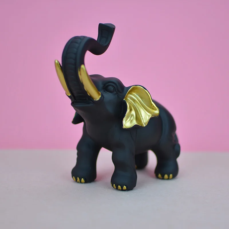 Handmade Wood Grain Elephant Figurine - Wall Art & Shelf Decoration Gift 6 Handmade Wood Grain Elephant Figurine -
  Wall Art & Shelf Decoration Gift - Image 6