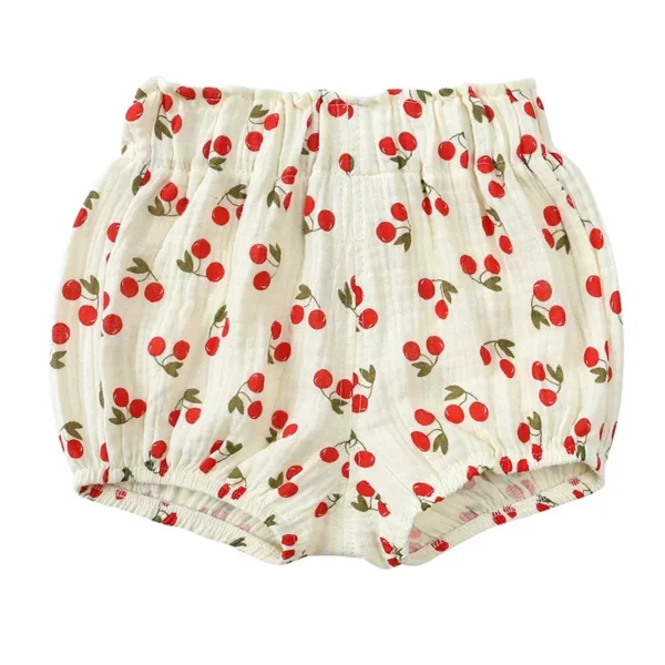 Toddler
  Summer Shorts: Cotton Linen Cartoon Breathable PP Pants (3M-6T) - Image 2