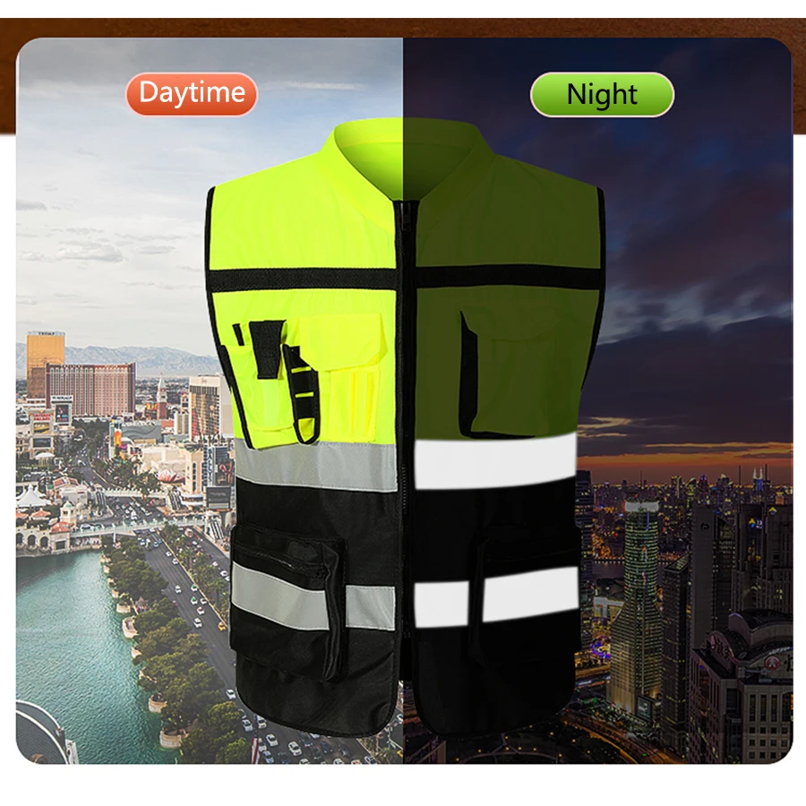 Night Walking Highlight Vest: Outdoor Adjustable Safety Biking Gear 5 Night Walking
  Highlight Vest: Outdoor Adjustable Safety Biking Gear - Image 5