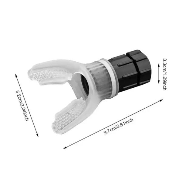 Breathing
  Trainer Lung Respirator: Silicone Respiratory Fitness Equipment - Image 3