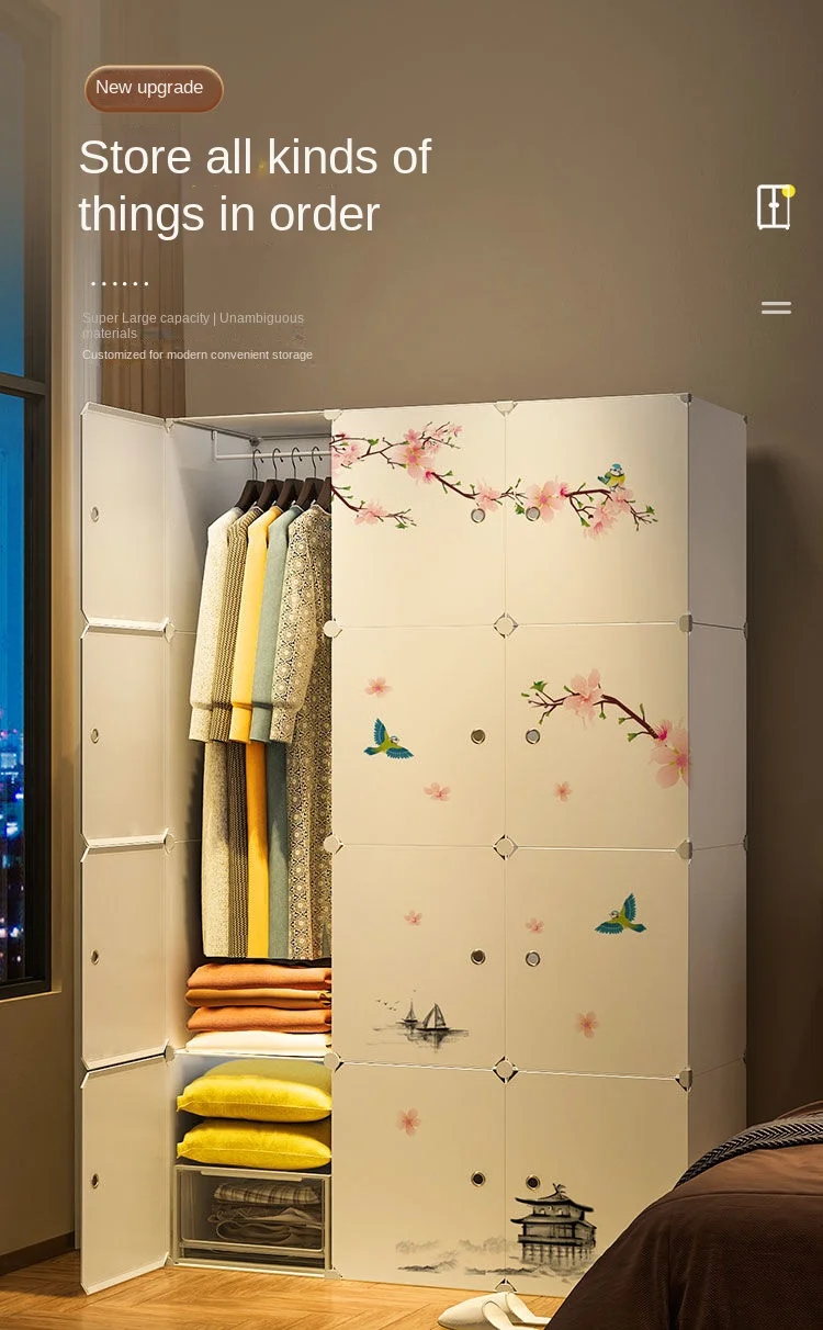 New Collapsible Wardrobe: Plastic Durable Clothes Cabinet Storage Locker 3 New Collapsible Wardrobe: Plastic
  Durable Clothes Cabinet Storage Locker - Image 3