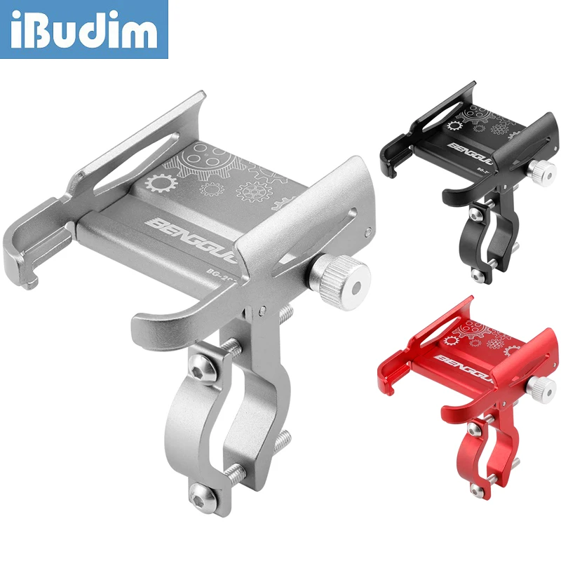 Budim Bike Phone Holder: 360° Rotation
  for 4.7-7.0" Devices (Motorcycle)