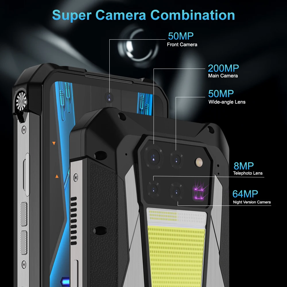 Unihertz Tank 3 Pro 5G Rugged Phone: 100 Lumens Projector, 23800mAh 5 Unihertz Tank
  3 Pro 5G Rugged Phone: 100 Lumens Projector, 23800mAh - Image 5