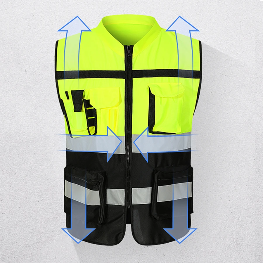 Night Walking Highlight Vest: Outdoor Adjustable Safety Biking Gear 4 Night Walking
  Highlight Vest: Outdoor Adjustable Safety Biking Gear - Image 4