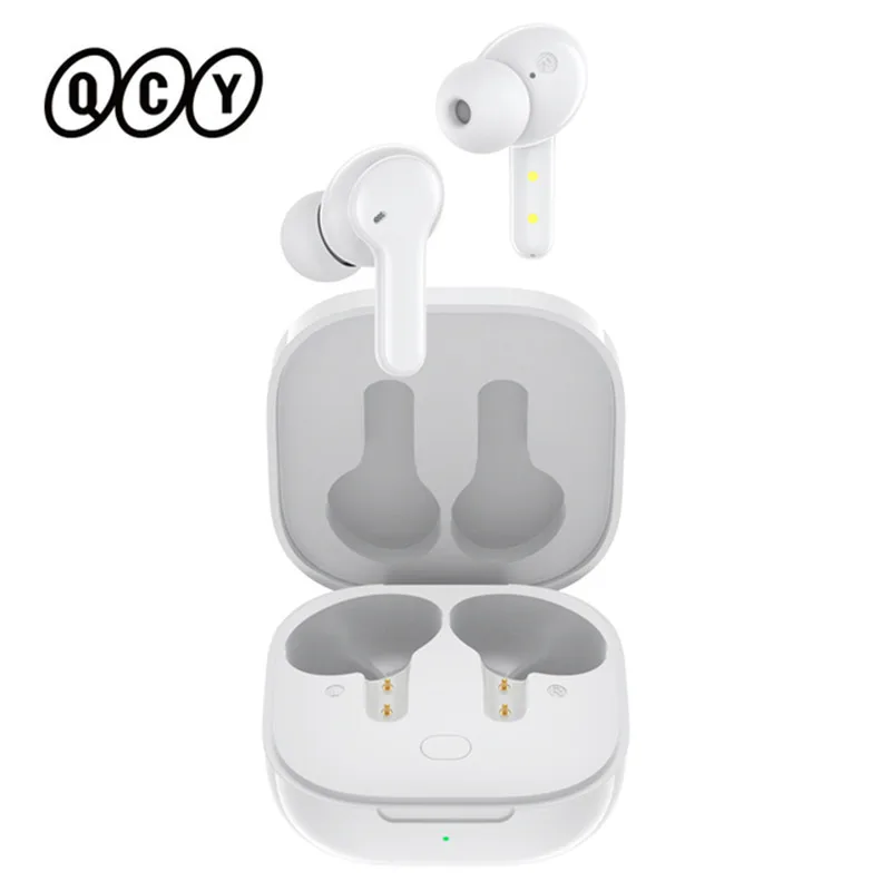 QCY T13 TWS Headphones: BT 5.1, 4 Mics,
  ENC HD Call, Touch Control