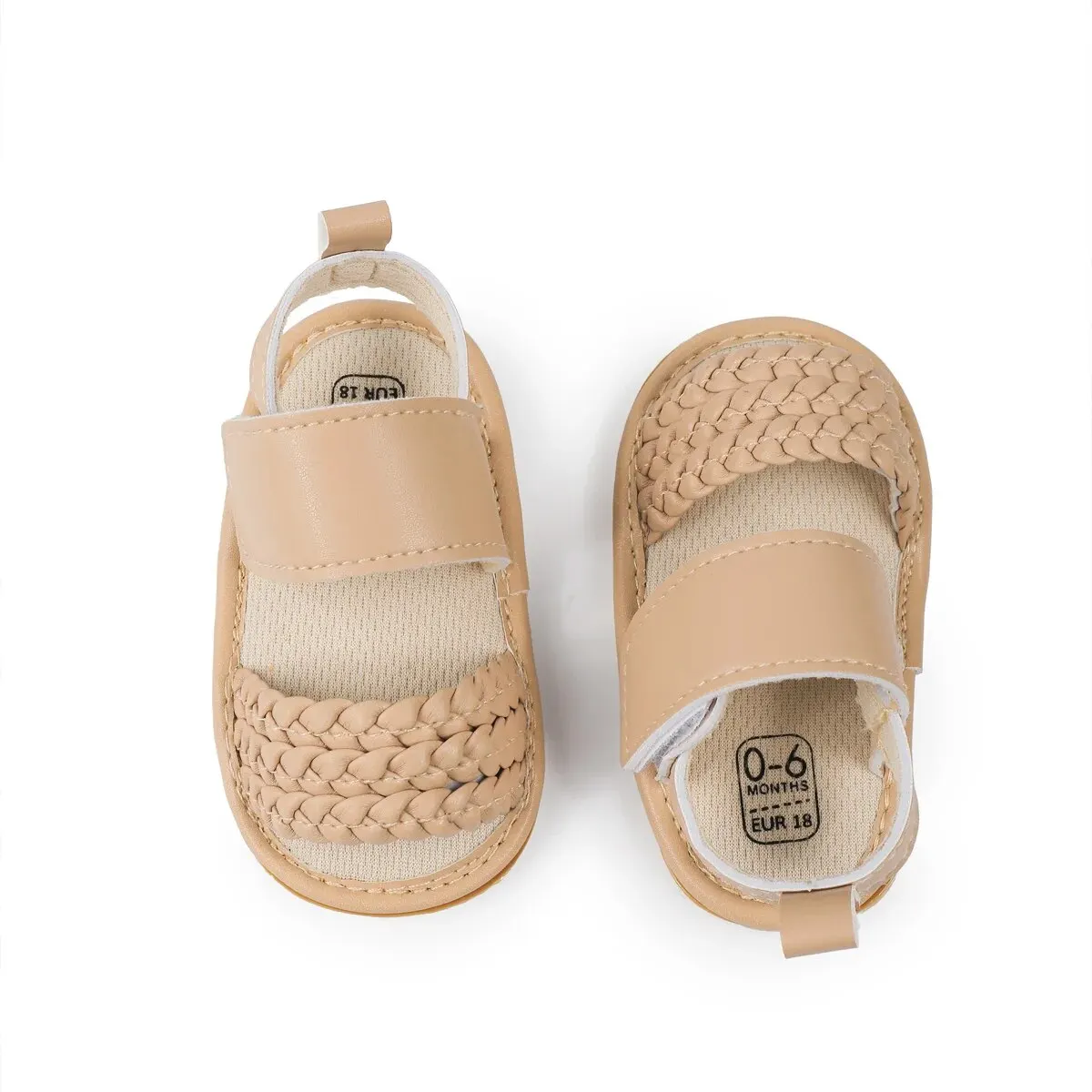 Meckior Baby Girl Sandals: Anti-slip Rubber Sole First Walkers Shoes 5 Meckior Baby
  Girl Sandals: Anti-slip Rubber Sole First Walkers Shoes - Image 5