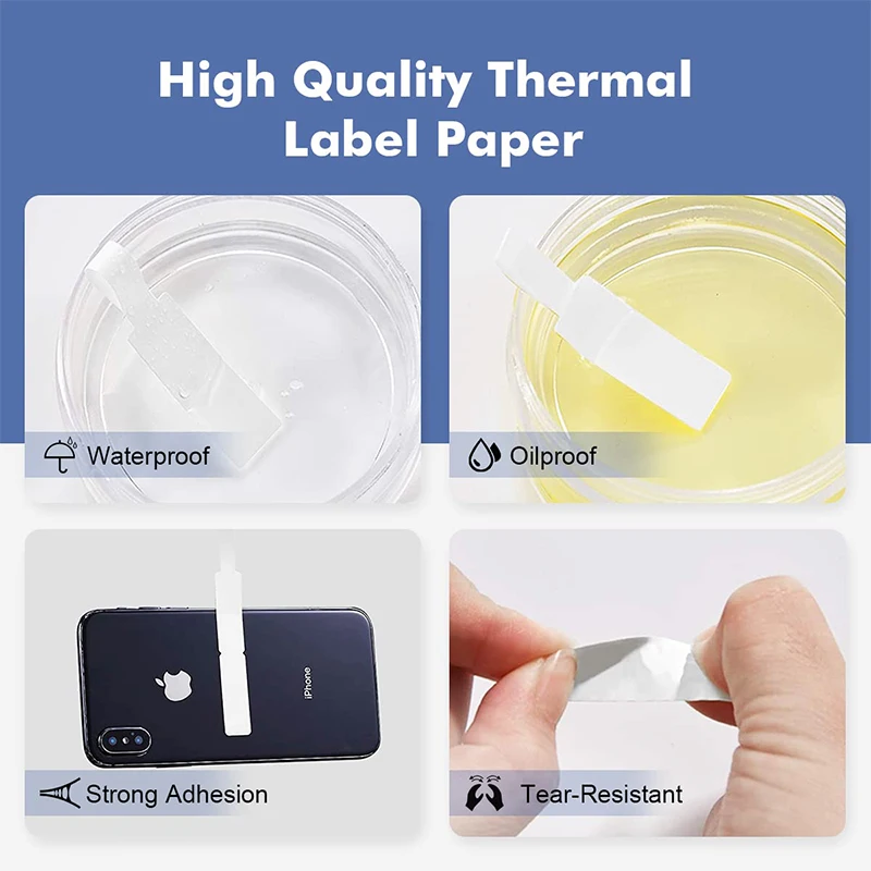 Niimbot Mini Thermal Printer: Waterproof Wire Cable Sticker & Fiber Tag 5 Niimbot Mini
  Thermal Printer: Waterproof Wire Cable Sticker & Fiber Tag - Image 5