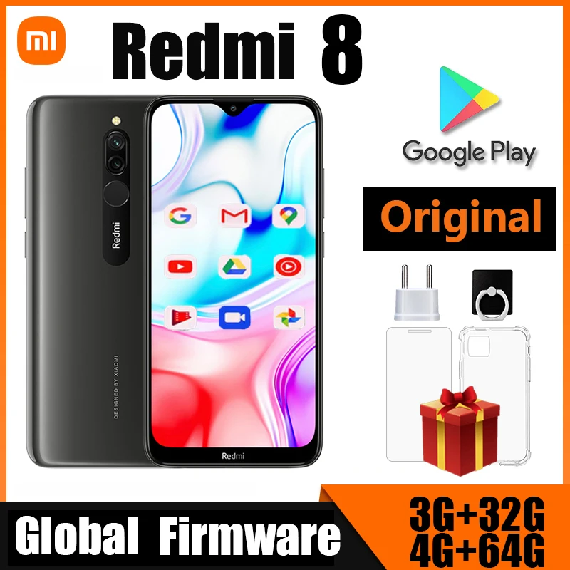 Xiaomi Redmi
  8 Smartphone (Used): 6.22", Snapdragon 439, 12MP Camera