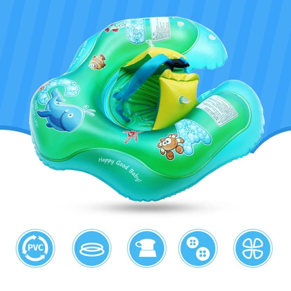 Swim Ring for Baby: Cartoon Inflatable Swimming Pool Lifebuoy 5 Swim Ring for
  Baby: Cartoon Inflatable Swimming Pool Lifebuoy - Image 5