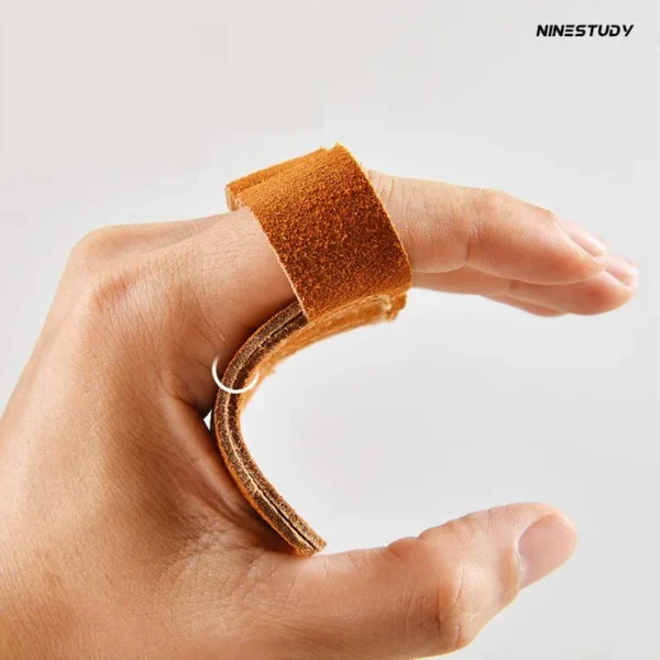 Leather
  Weight Lifting Gloves: Palm Protection, Pull Ups Workout Grips - Image 5