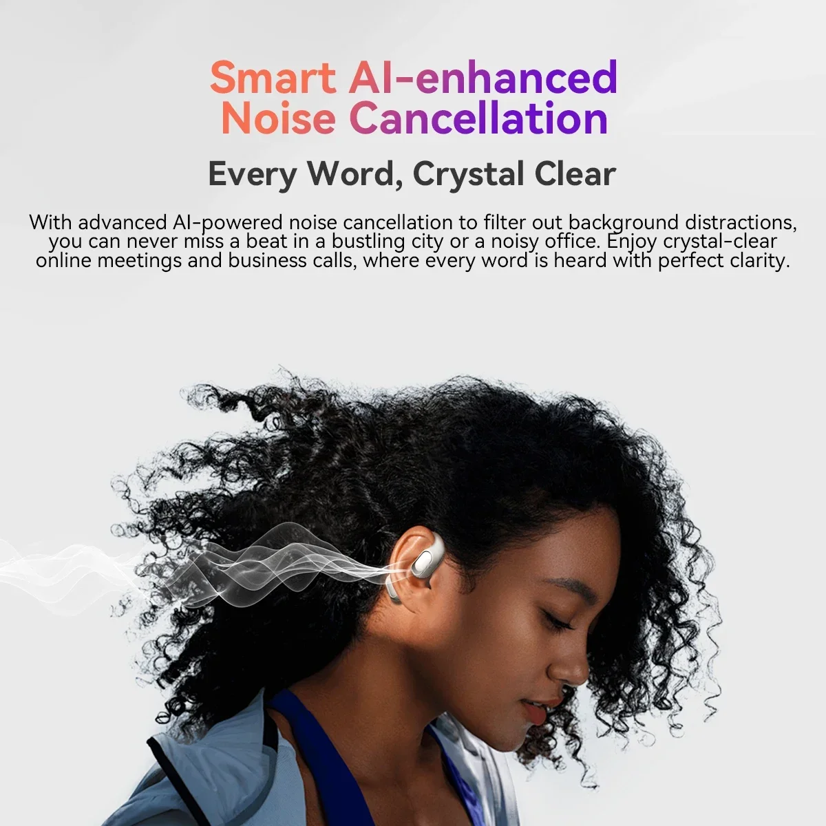 Blackview Airbuds 200: Open-Ear Bluetooth Headphones, Touch, Bass, IP68 3 Blackview Airbuds 200: Open-Ear
  Bluetooth Headphones, Touch, Bass, IP68 - Image 3