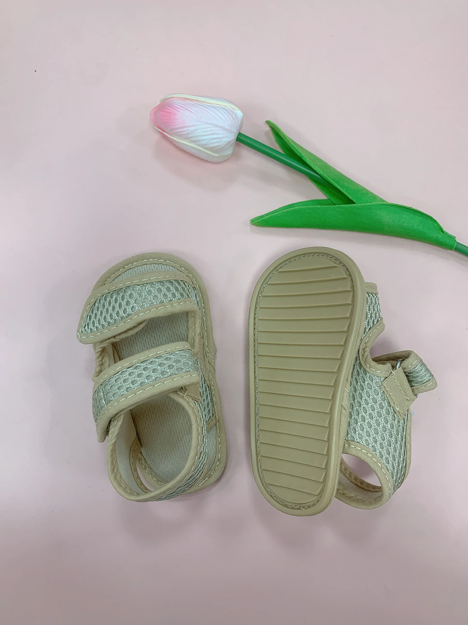 Summer Baby Sandal: Mesh Breathable Soft Sole Non-slip Walking Shoes 4 Summer Baby
  Sandal: Mesh Breathable Soft Sole Non-slip Walking Shoes - Image 4