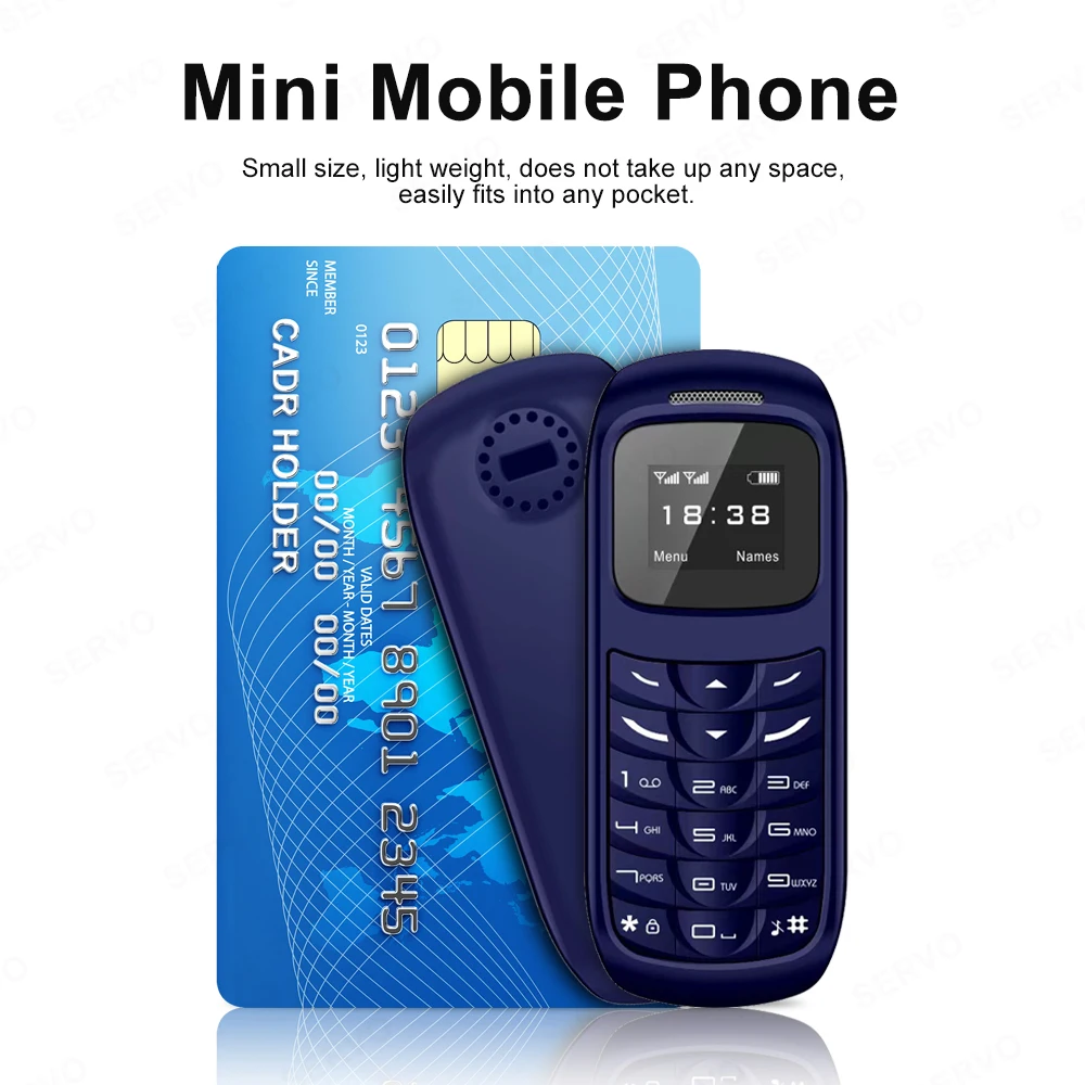 SERVO 2G GSM Mini Phone: Auto Call Record, Magic Voice, Low Radiation 3 SERVO 2G GSM
  Mini Phone: Auto Call Record, Magic Voice, Low Radiation - Image 3