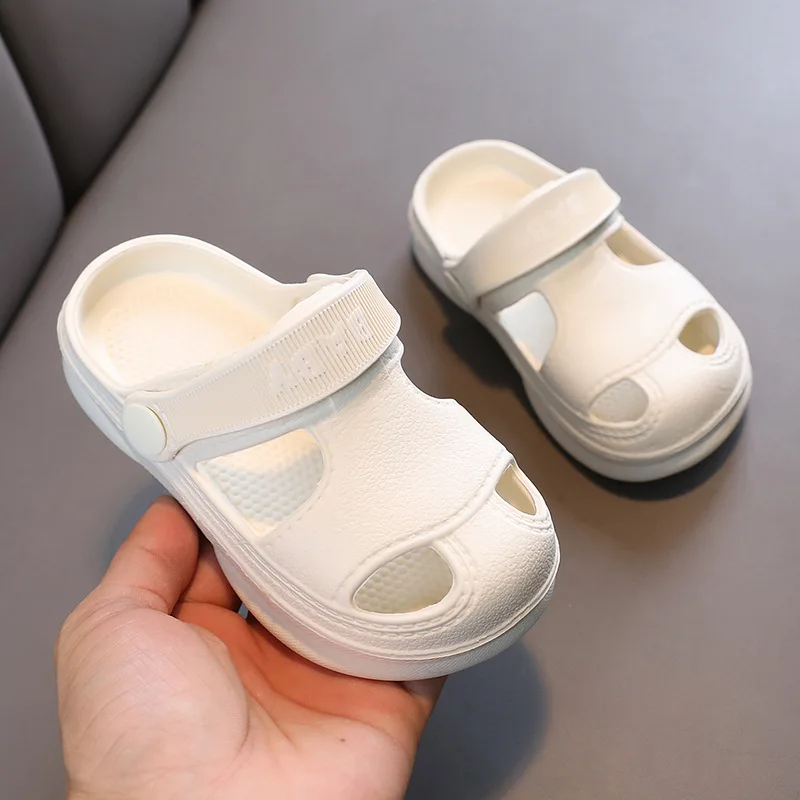 Cartoon Baby
  Hole Shoes: Anti slip Soft Floor Beach Sandals (1-5 Yrs)