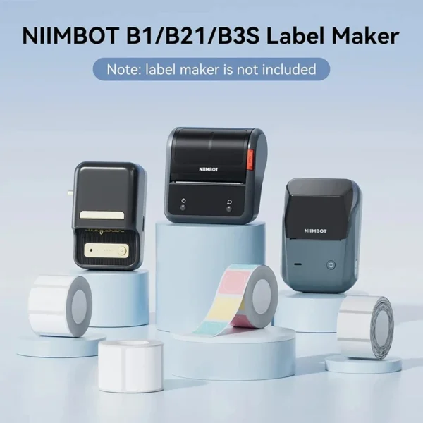 NiiMbot
  B1/B21 Thermal Label Printer: Barcode Sticker Tag Price Printing - Image 6