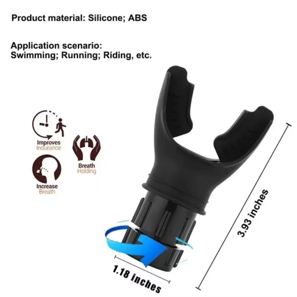 Breathing Exerciser Device for Lungs: Adjustable Resistance Endurance Workout 5 Breathing
  Exerciser Device for Lungs: Adjustable Resistance Endurance Workout - Image 5