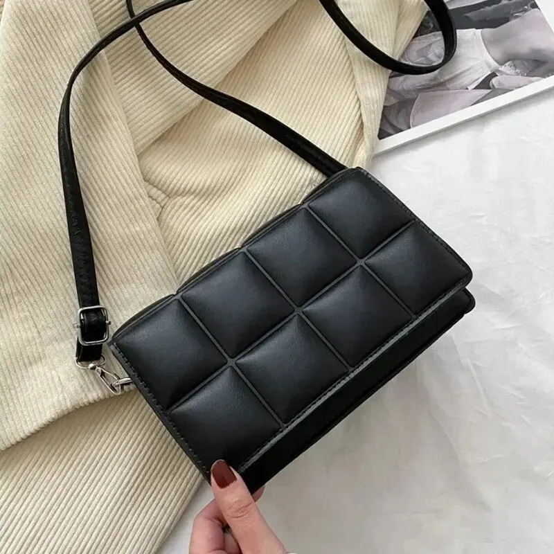 Designer Women's Shoulder Bag: Small PU
  Leather Crossbody Classic Handle