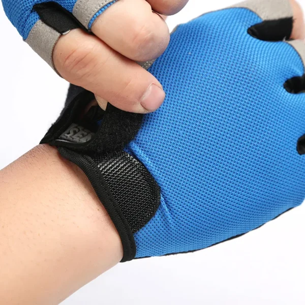 Gym Gloves:
  Fingerless Training, Anti-Slip, Breathable for Men & Women - Image 5