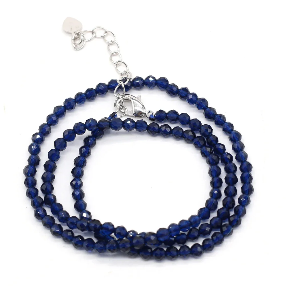Natural Stone Beads Necklace: Irregular Spinel Section Jewelry Gift (3mm) 4 Natural Stone Beads Necklace: Irregular
  Spinel Section Jewelry Gift (3mm) - Image 4