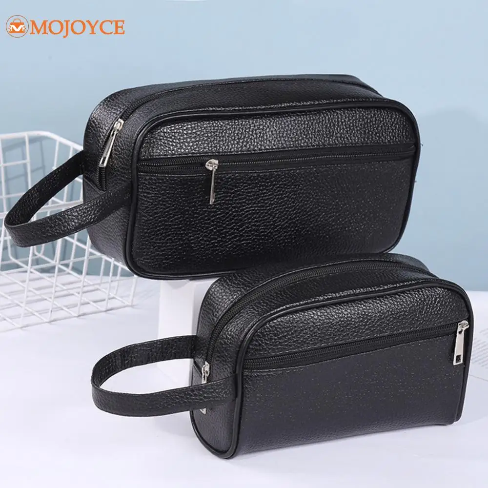 Men's Retro PU Leather Coin Purse: Luxury
  Vintage Wristlet Phone Storage Bag