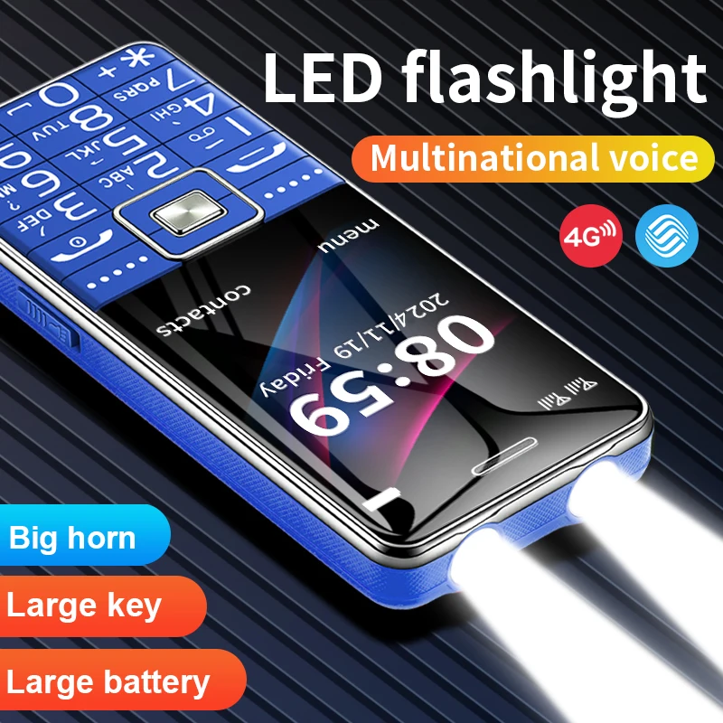 G600 2G BAR Phone: 6800mAh Battery, SOS Big Key, Dual SIM for Elderly 3 G600 2G BAR
  Phone: 6800mAh Battery, SOS Big Key, Dual SIM for Elderly - Image 3