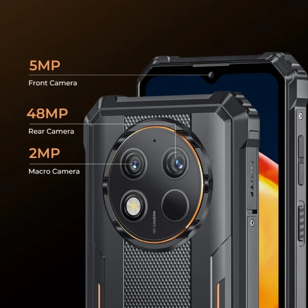 Oukitel G1
  Rugged Smartphone: 24GB+256GB, 10600mAh, 6.52" HD Display - Image 5