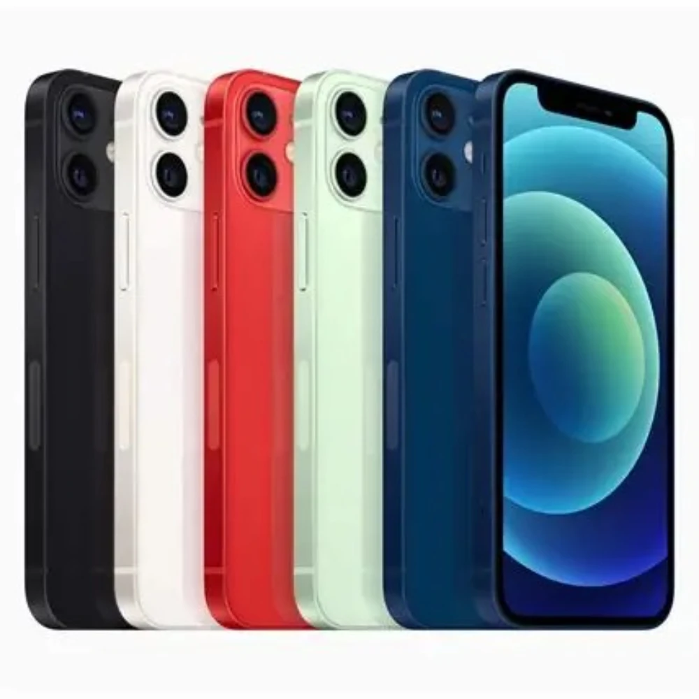 100% Original
  Unlocked iPhone 12 Mini 5G: 5.4" A15 Chip (64GB/128GB)