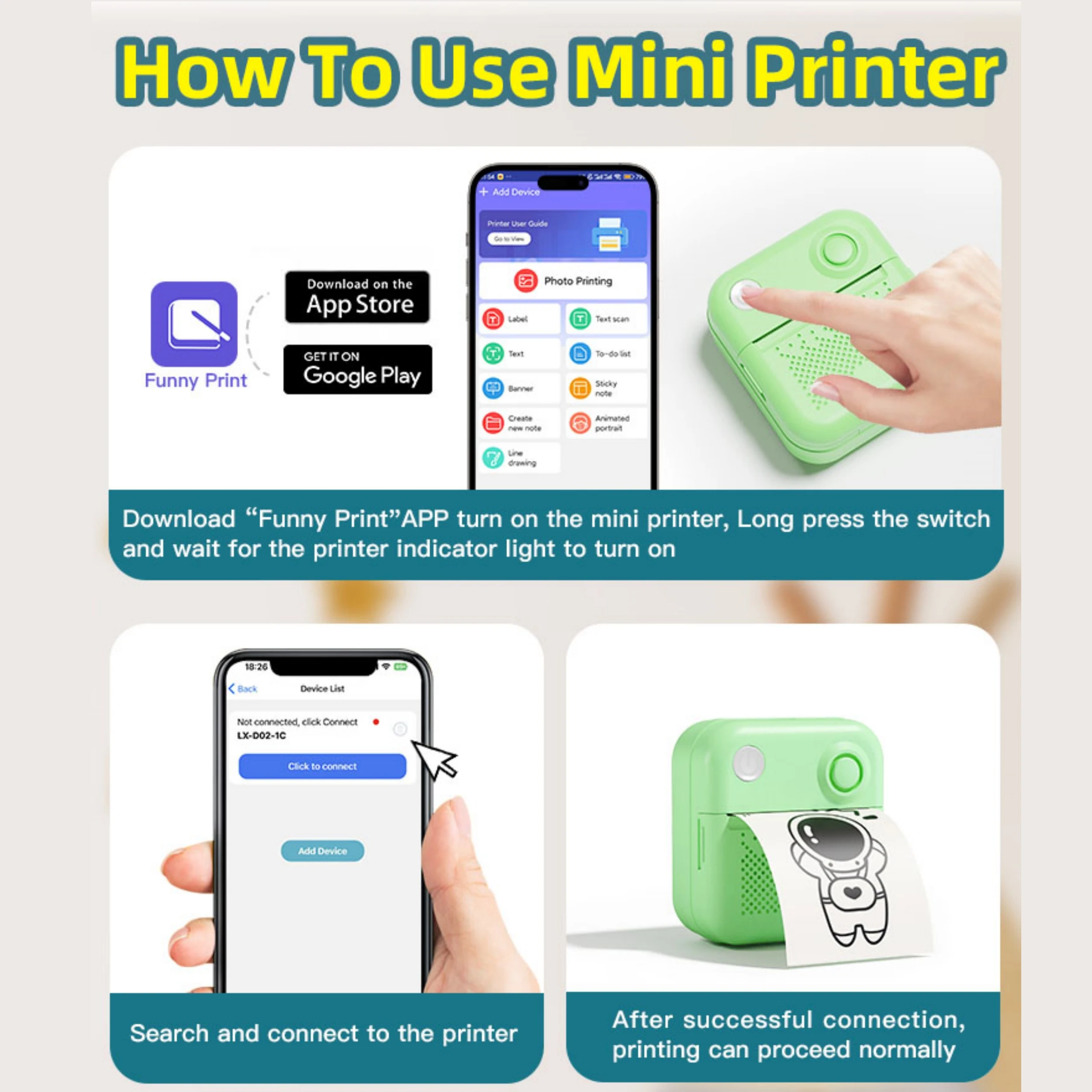 Dolewa D3 Portable Thermal Printer: Mini Label Maker for Photo & Error Printing 5 Dolewa D3
  Portable Thermal Printer: Mini Label Maker for Photo & Error Printing - Image 5