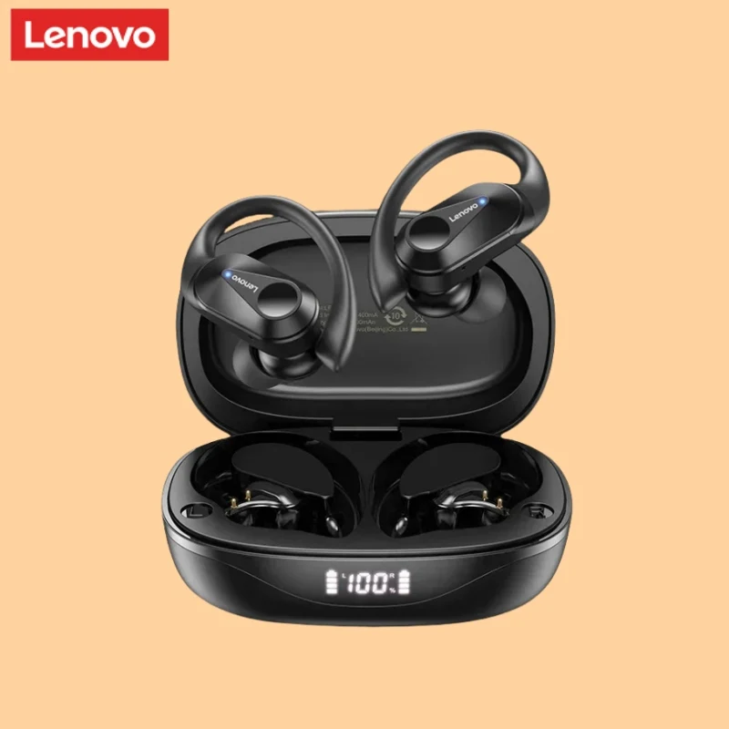Lenovo LP75 TWS Sports Earphones: Button
  Control, LED Display, HiFi Stereo