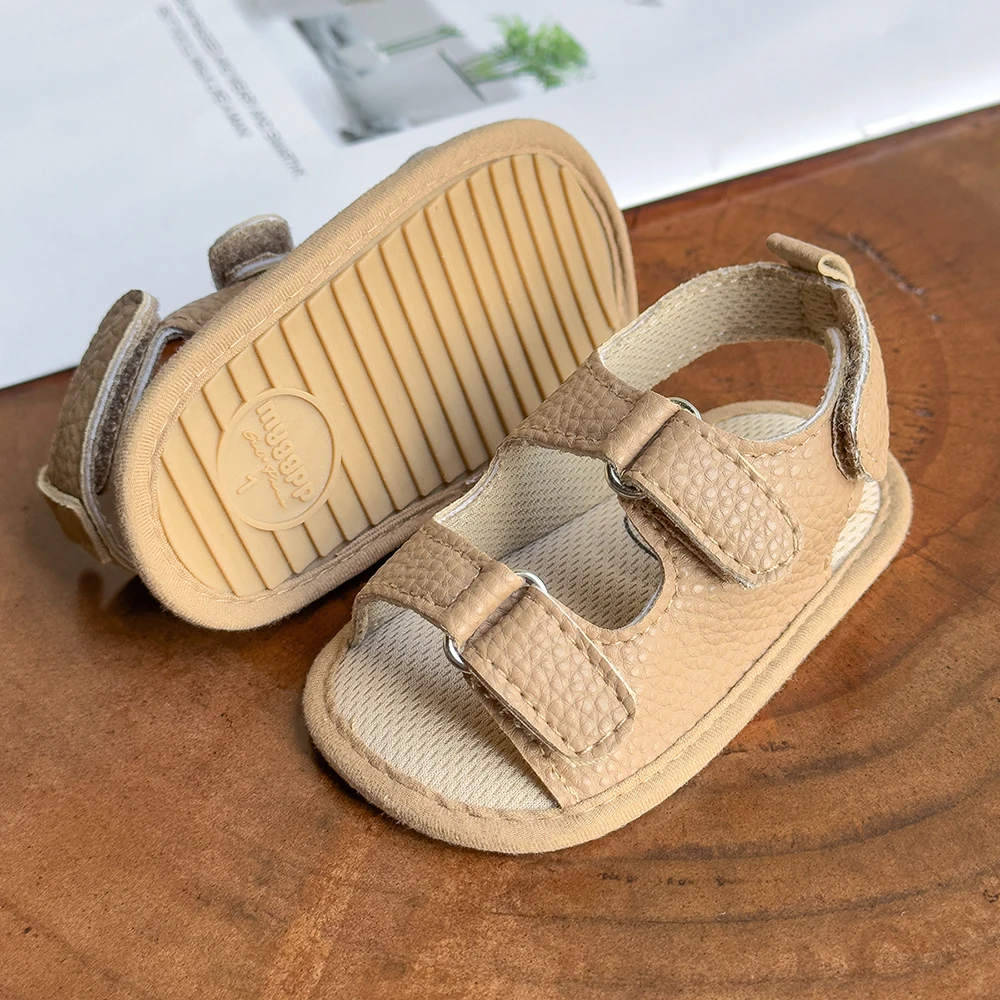 Baby Boys Girls Summer Sandals: Closed-Toe Infant Soft Rubber Sole Outdoor 4 Baby Boys
  Girls Summer Sandals: Closed-Toe Infant Soft Rubber Sole Outdoor - Image 4