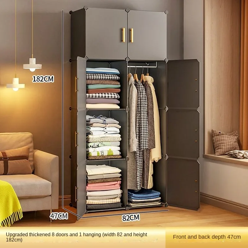 Minimalist Wardrobe: Plastic Collapsible Cube Closet for Luxury Hotel/Home 6 Minimalist Wardrobe: Plastic Collapsible
  Cube Closet for Luxury Hotel/Home - Image 6