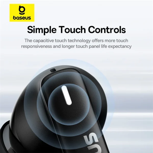 Baseus Bowie E19: Bluetooth 5.3, Big
  Bass 12mm Drivers, IPX5 Waterproof - Image 6
