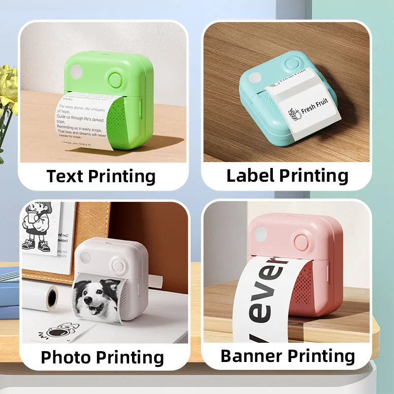 Dolewa D3 Portable Thermal Printer: Mini Label Maker for Photo & Error Printing 6 Dolewa D3
  Portable Thermal Printer: Mini Label Maker for Photo & Error Printing - Image 6
