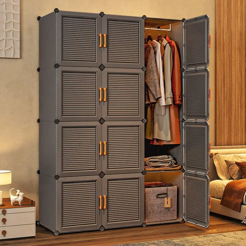 Household Wardrobe Organizer: Dustproof
  Collapsible Storage Cabinets