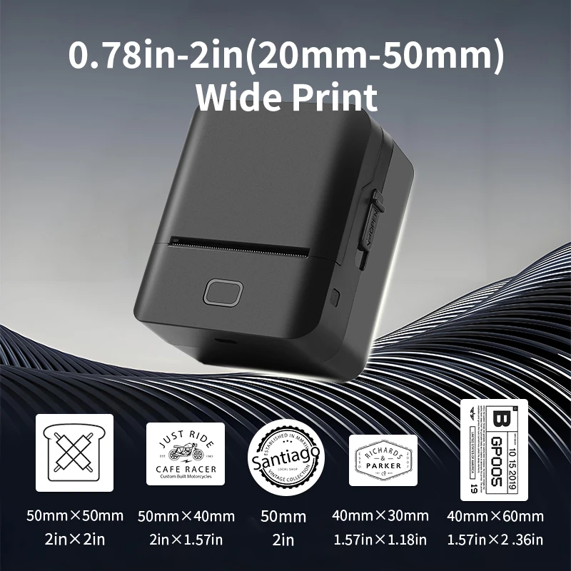 KAYSION Color Label Printer: Mini Portable Thermal Sticker Maker (SK20) 3 KAYSION Color
  Label Printer: Mini Portable Thermal Sticker Maker (SK20) - Image 3