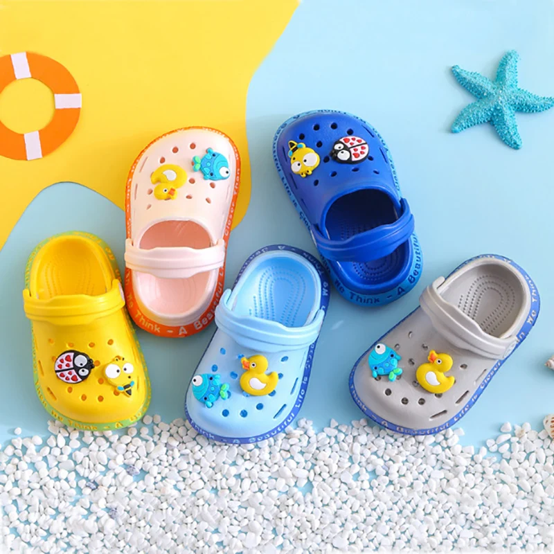 Summer Baby
  Shoes Sandals: Cartoon Mules for Girls & Boys Garden Shoes