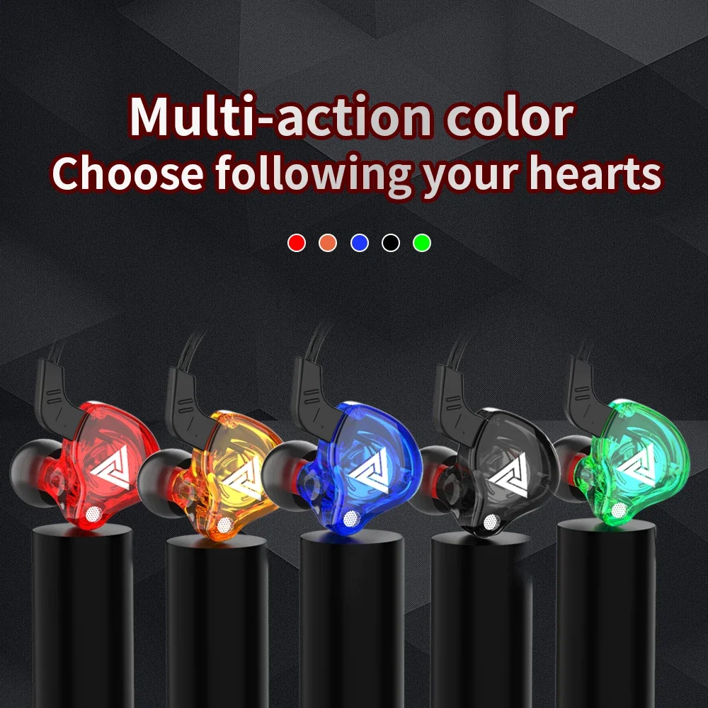 QKZ AK6 Wired Earbuds: Hand-Free Headphones w/ Mic for Gaming & Sport 3 QKZ AK6 Wired Earbuds:
  Hand-Free Headphones w/ Mic for Gaming & Sport - Image 3