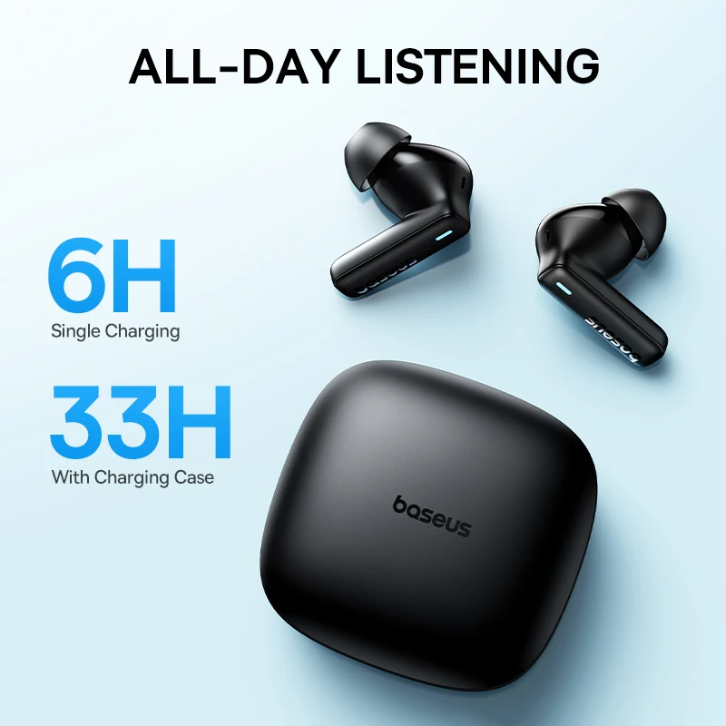 Baseus Bowie E19: Bluetooth 5.3, Big Bass 12mm Drivers, IPX5 Waterproof 5 Baseus Bowie E19: Bluetooth 5.3, Big
  Bass 12mm Drivers, IPX5 Waterproof - Image 5