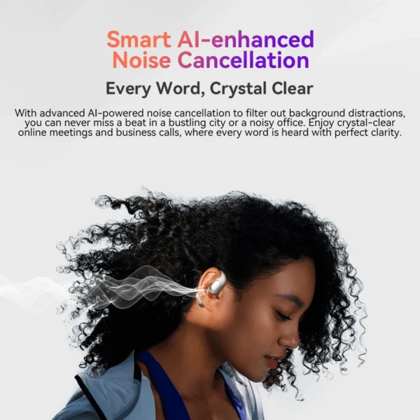 Blackview Airbuds 200: Portable Open-Ear
  Wireless Headphones, Touch Control - Image 4