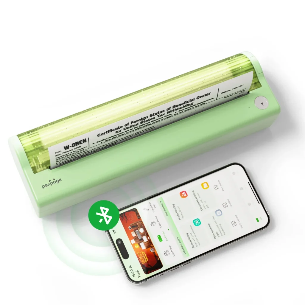 PeriPage P80
  Portable Printer: Wireless Bluetooth Mobile for Phone & Laptop