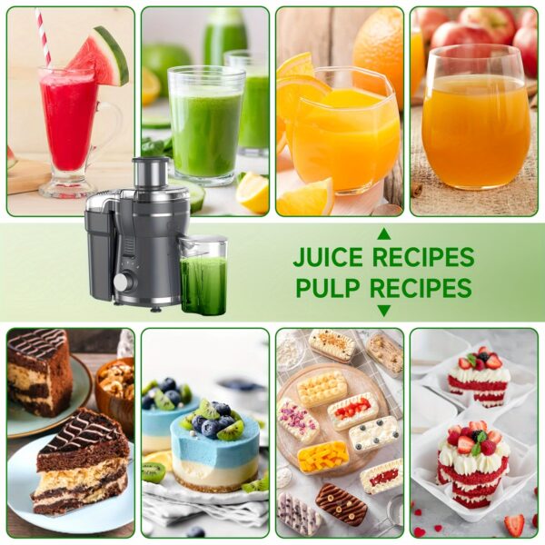 500W Centrifugal Juicer Machine: Wide
  Mouth, Heavy-Duty Stainless Steel - Image 10