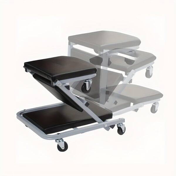 Foldable Z-Crawler 2-in-1 Seat: 36 Inch,
  300 lb Capacity, Garage Creeper - Image 12